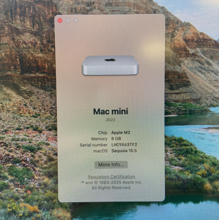 Apple Mac Mini M2 – 8GB / 256GB – Compact Powerhouse!