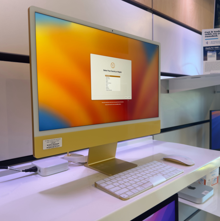 24" iMac M1 8-Core 8GB / 512GB - Yellow (Open Box)