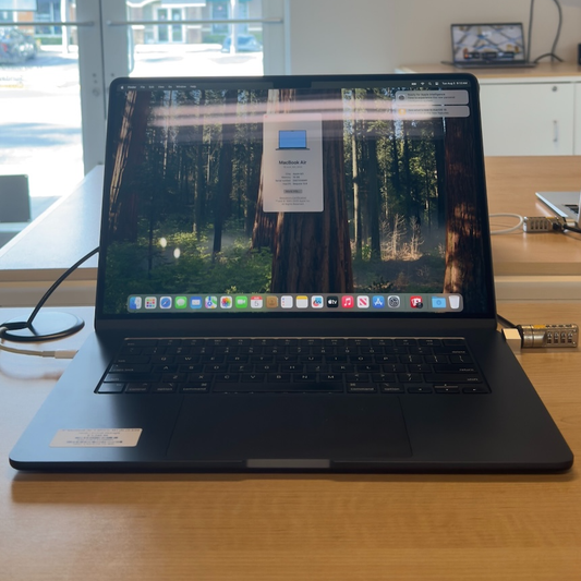 15” MacBook Air M3 (E24) 16GB / 512GB – Midnight