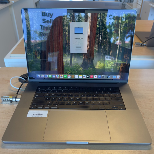 16” Apple MacBook Pro M1 (L21) 32GB / 512GB  / 16-Core GPU Space Gray Model
