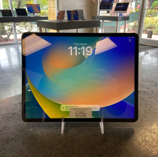 iPad Pro 12.9” (6th Gen) 256GB – Space Gray | Cellular