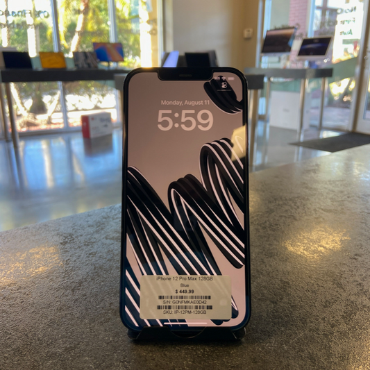Apple iPhone 12 Pro Max – 128GB – Pacific Blue – Unlocked
