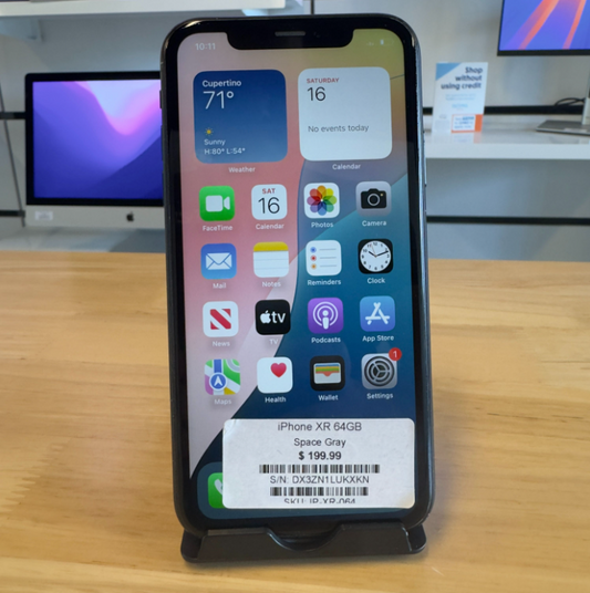 iPhone XR – 64GB – Black