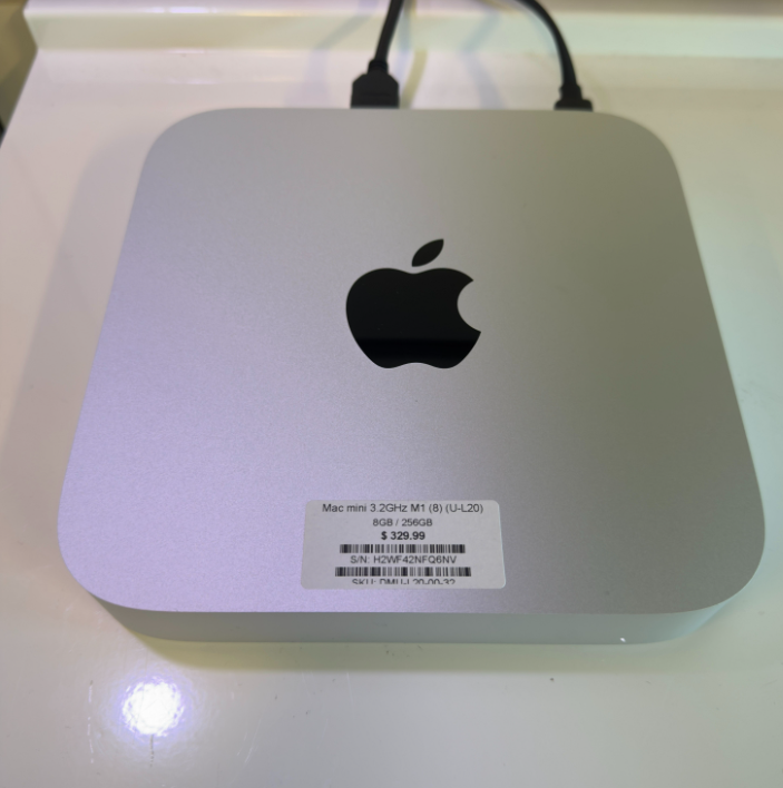 Apple Mac mini – M1, 8-Core CPU, 8GB / 256GB (L20)