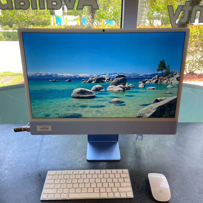 Apple iMac 24” – M4 – 24GB / 512GB – Blue