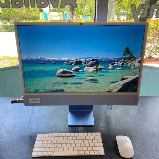 Apple iMac 24” – M4 – 24GB / 512GB – Blue