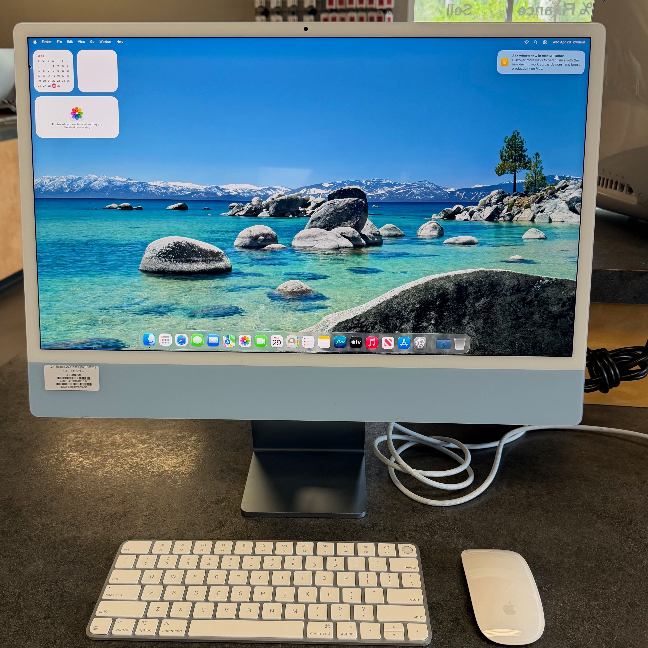 Apple iMac 24” – M1 – 16GB / 1TB 8-Core GPU – Blue