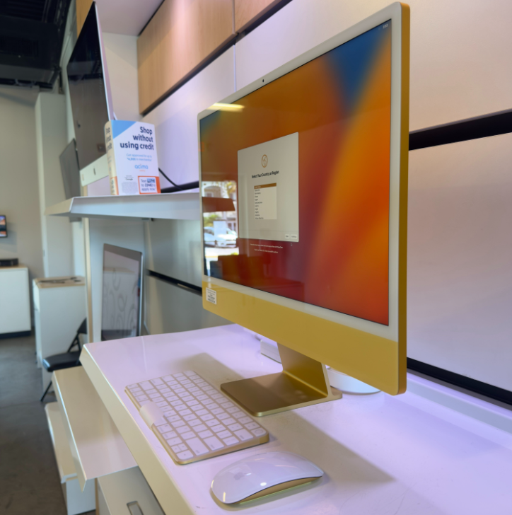 24" iMac M1 8-Core 8GB / 512GB - Yellow (Open Box)